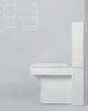 Бачок для унитаза Azzurra Tulip TUL400B1/MBL