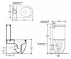 Бачок для унитаза Kerasan Flo 318101