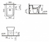Биде напольное VitrA S20 5509B003