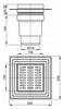 Душевой трап AlcaPlast APV13