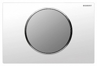 Кнопка смыва Geberit Sigma 10 115.758.KL.5 белый / хром матовый
