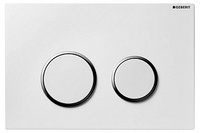 Кнопка смыва Geberit Sigma 20 115.778.KJ.1 белая с хромом