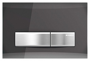 Кнопка смыва Geberit Sigma 50 115.788.SD.5 зеркальное дымчатое стекло