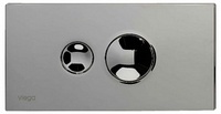 Кнопка смыва Viega Visign for Style 10 596347 хром матовый