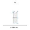 Колонна Style Line Ассоль 36 подвесная, Люкс техно платина