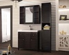 Колонна Style Line Кантри 36 с нишей, венге