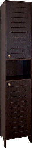 Колонна Style Line Кантри 36 с нишей, венге