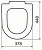 Крышка-сиденье Jika Mio 9271.2 с микролифтом