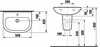 Раковина Jika Olymp 55 1061.2