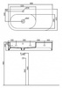 Раковина Kerasan Flo 314401 R (90 см)