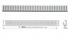 Решетка AlcaPlast Pure 650M матовая