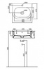 Рукомойник Kerasan Flo 314001 (46 см)