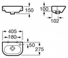 Рукомойник Roca Nexo 327645000
