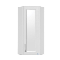 Шкаф подвесной Style Line 300/800 угловой (стекло)