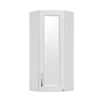 Шкаф подвесной Style Line 300/800 угловой (стекло)