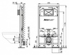Система инсталляции для унитазов AlcaPlast Sadromodul Slim A1101/1200