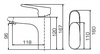 Смеситель Bravat Pure F1105161C для раковины