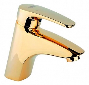 Смеситель Timo Beverli 0051F Gold для раковины