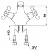 Смеситель Timo Flagman 0101F для раковины
