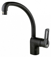 Смеситель Timo Junior-Inox 1906 F Black для кухонной мойки