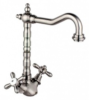 Смеситель Timo Ritz 0143F Silver для кухонной мойки