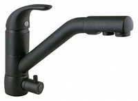Смеситель Timo Standard 0293F Black для кухонной мойки