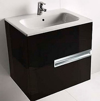 Тумба для комплекта Roca Victoria Nord black edition 60 черная