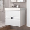 Тумба Style Line подвесная Амарант 60, белая, PLUS