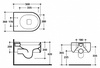 Унитаз подвесной Kerasan Flo 311501