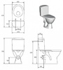 Унитаз-компакт Cersanit Merida 32 MR011