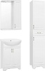 Зеркальный шкаф Style Line Олеандр-2 55/С Люкс, белый