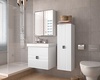 Зеркало-шкаф Style Line Амарант 60 белый