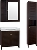 Зеркало-шкаф Style Line Кантри 75, Венге